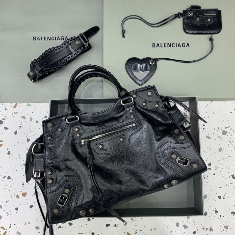 Ba*len*cia*ga top handle bags